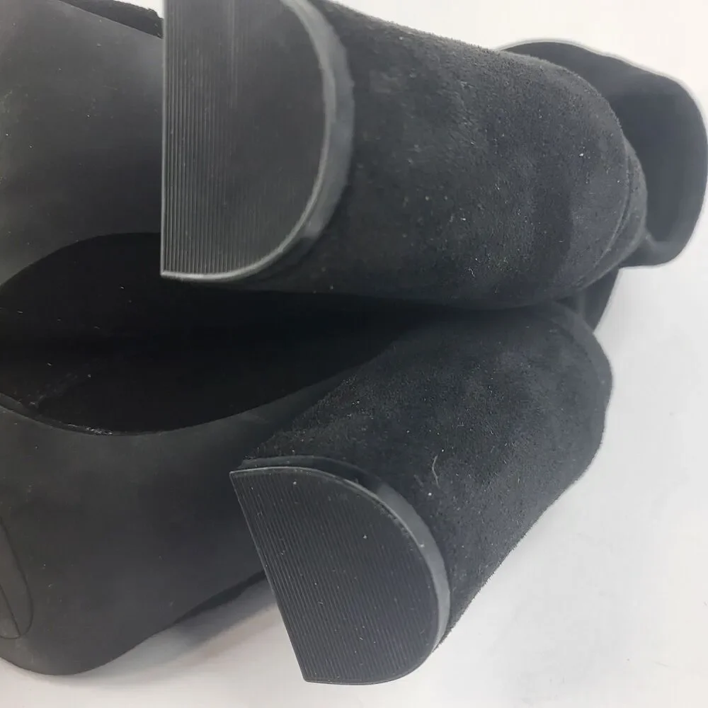 Kenneth Cole new York Josie women's over the knee boots Textile black Size 7.5M